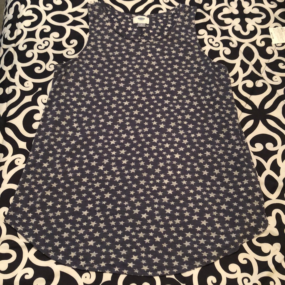 Blue Patriotic Tank Top